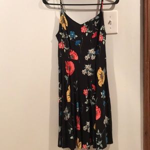 flowy floral dress